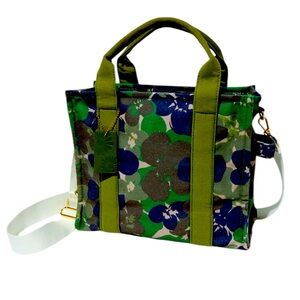 Floral Camouflage Crossbody Tote Bag - NWT